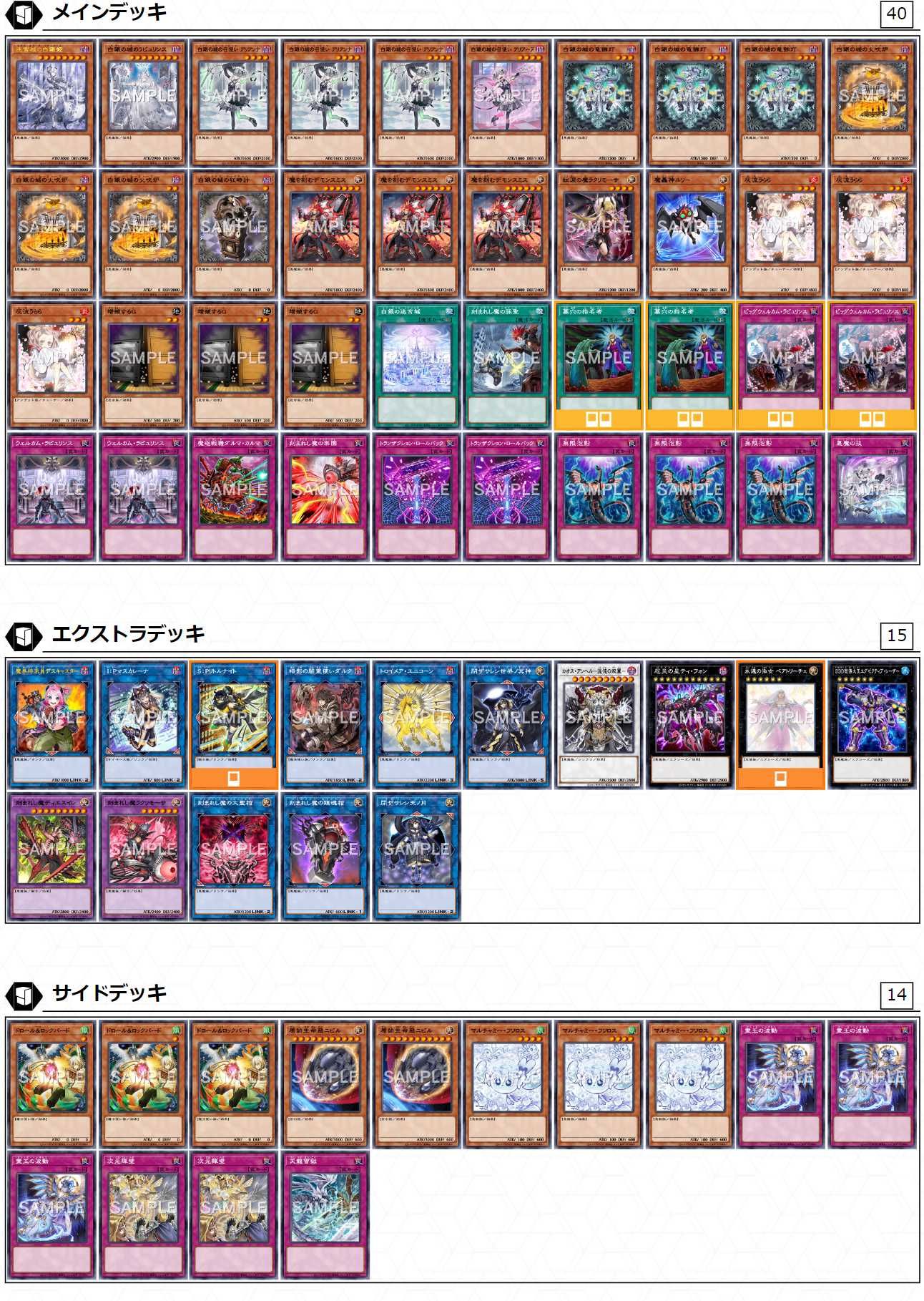 遊戯王 ocg 環境デッキ】GGO デッキ 環境デッキ スリーブ付き 遊戯王