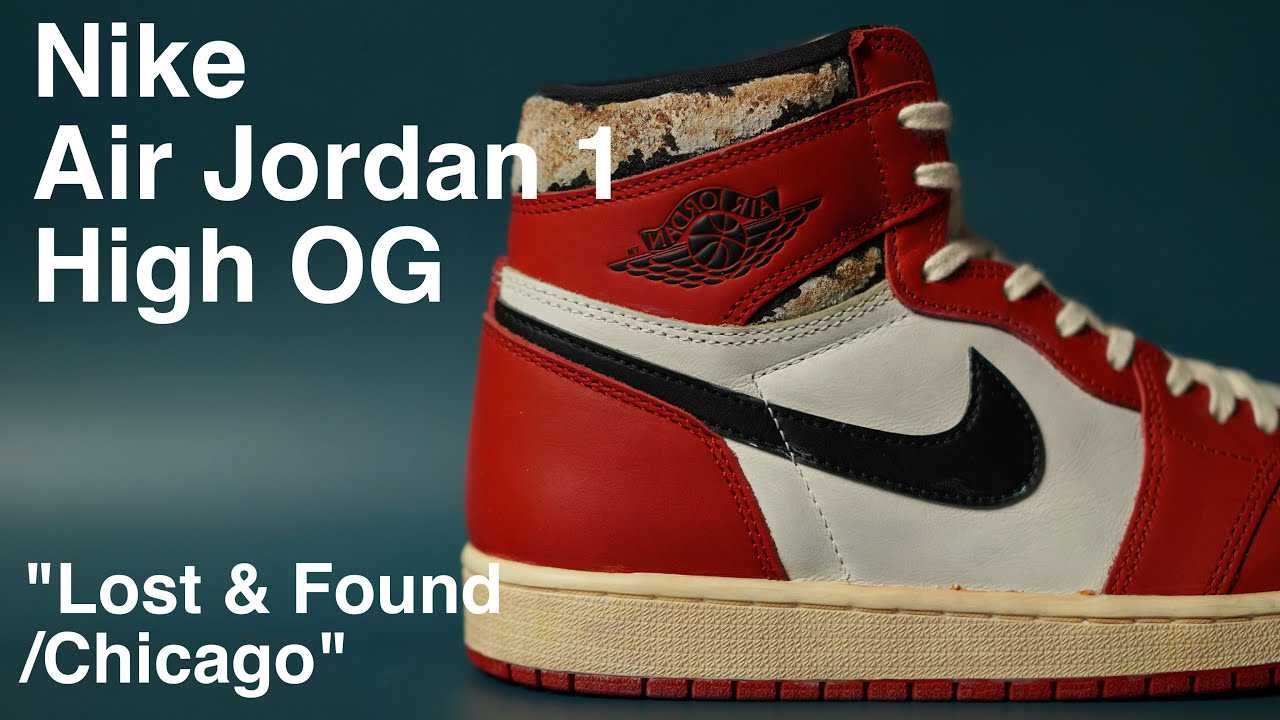 スニーカー】ナイキ エアジョーダン1 シカゴ NIKE AIR JORDAN Chicago 