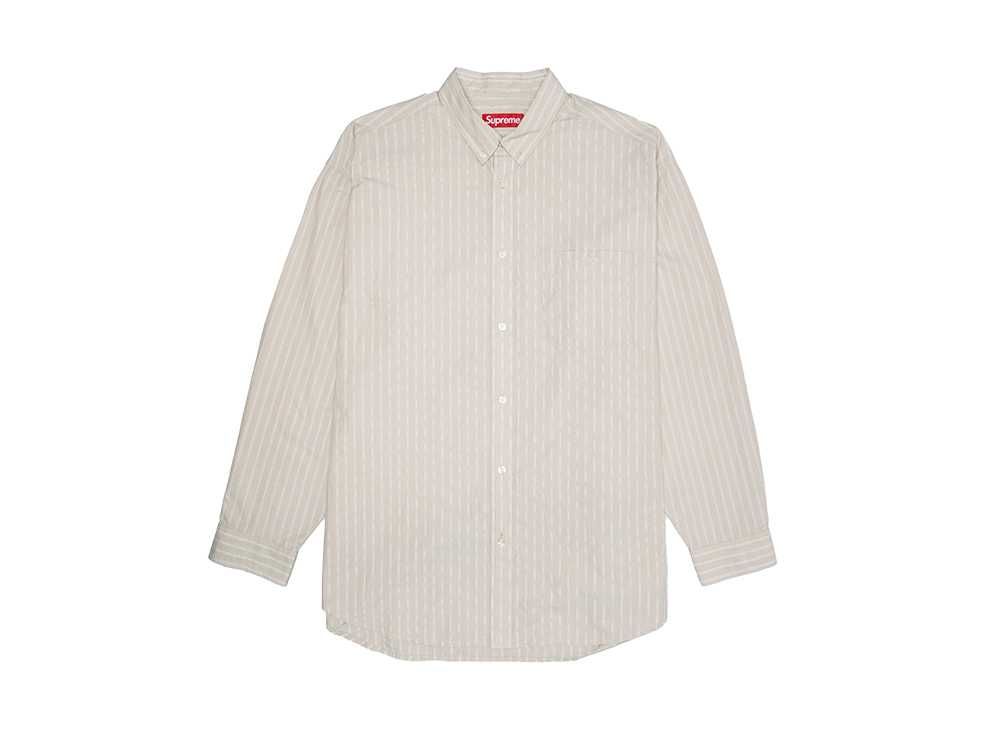 supreme loose fit stripe shirt（SUPREME 🇯🇵 FW23 WEEK 5