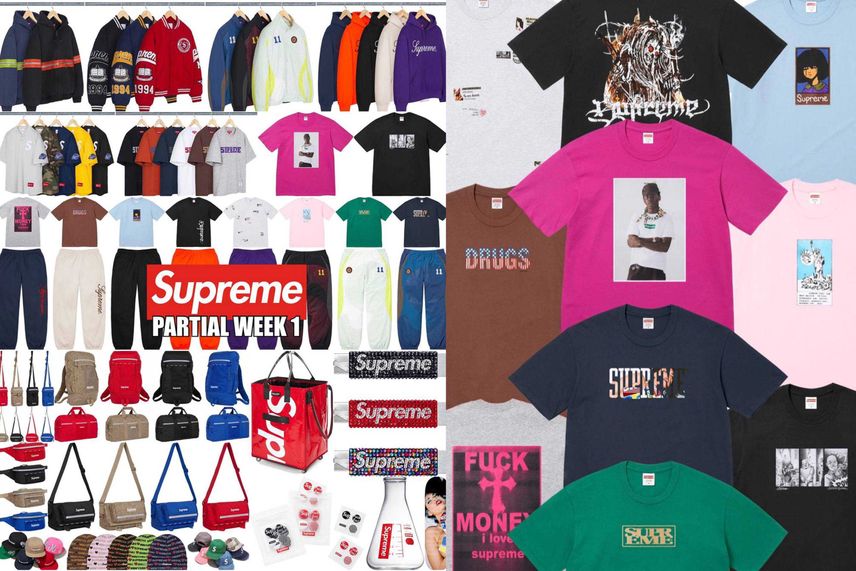 8/24発売|Supreme 24FW Week1|抽選/販売/定価情報