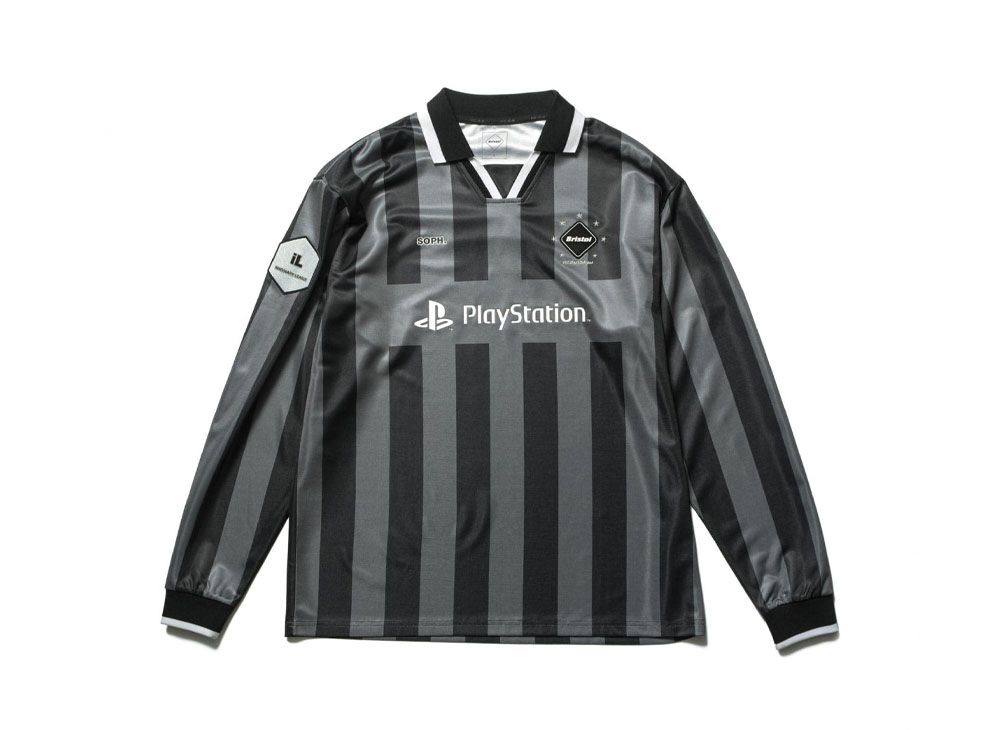 F.C.Real Bristol x PlayStation Long Sleeve Oversized Game Shirt 