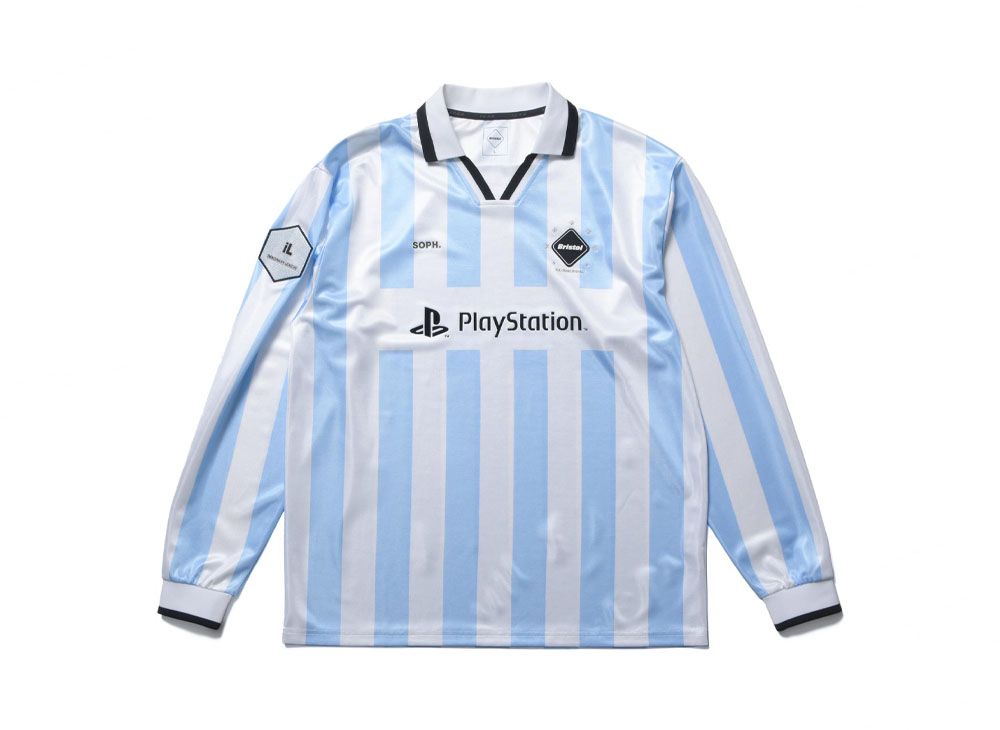 F.C.Real Bristol x PlayStation Long Sleeve Oversized Game Shirt 