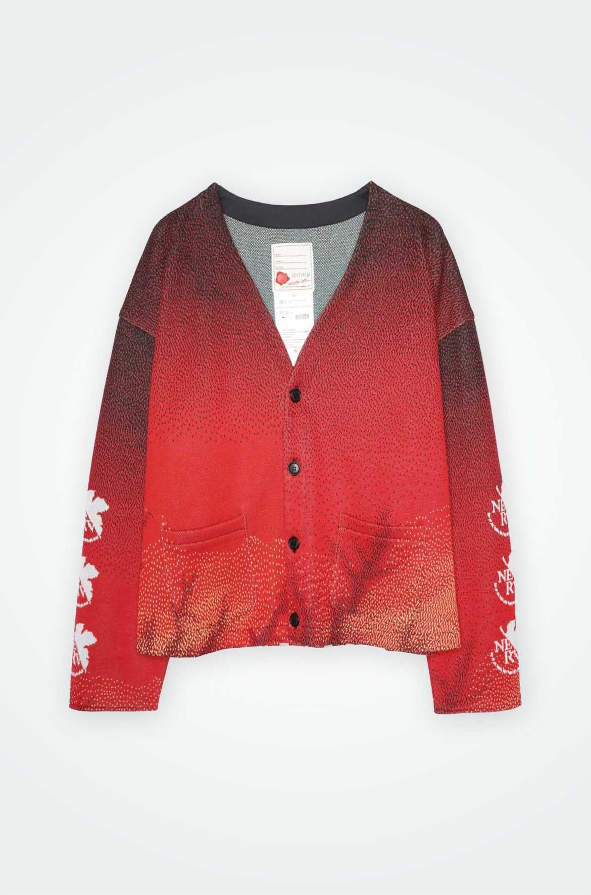 セヴシグ エヴァンゲリオン シックスカラージャガードニット