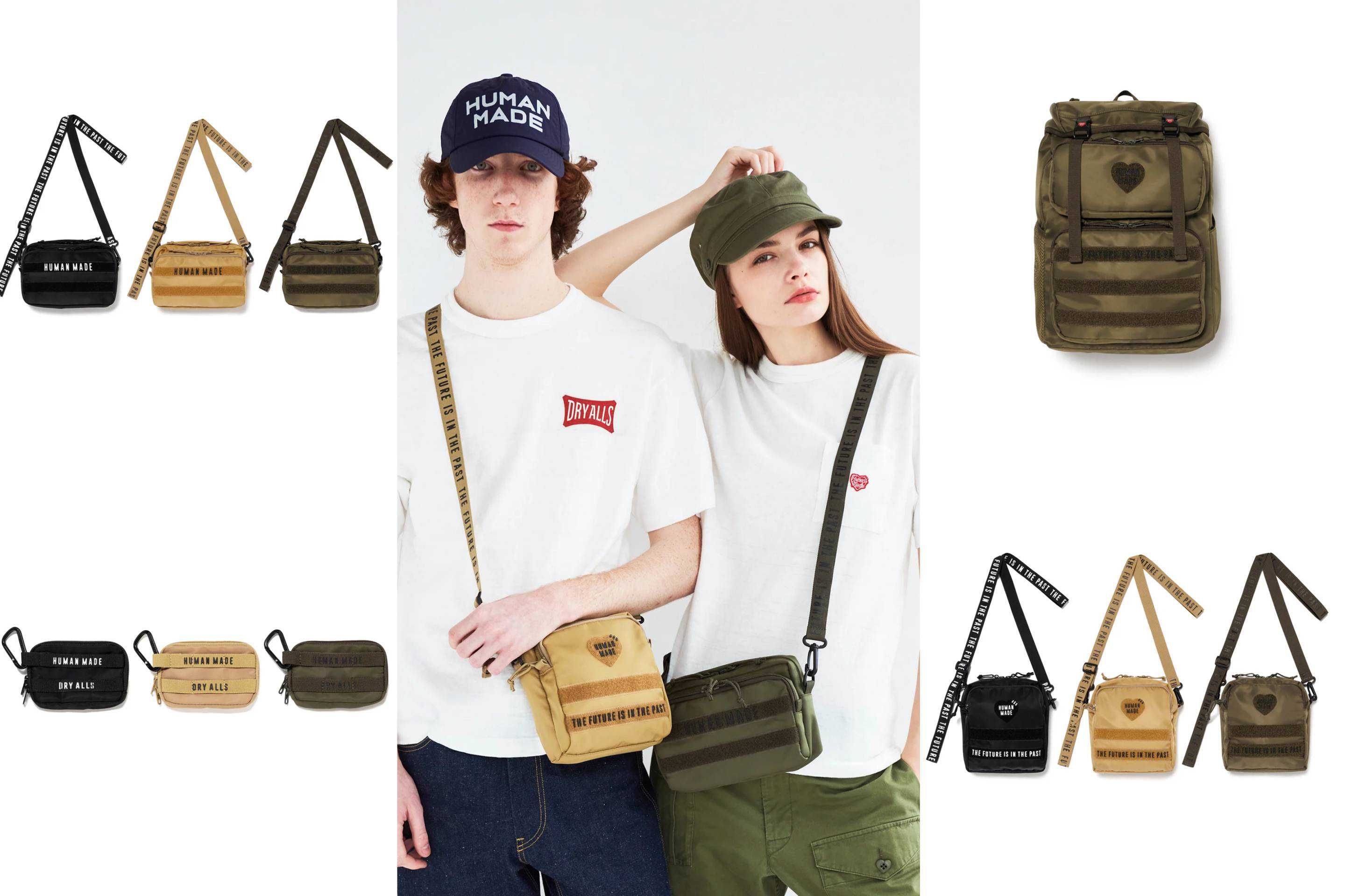 8/24発売|HUMAN MADE Season 28 collection "Military Bag"|抽選/販売/定価情報