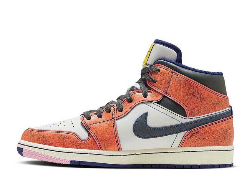 Jordan 1 mid team orange sales