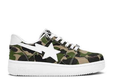 A BATHING APE®︎ ABC CAMO BAPE STA Low "Green"