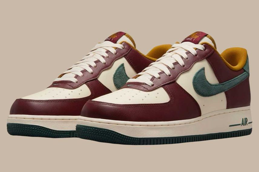 最新リーク|Nike Air Force 1 Low "Coconut Milk/Dark Team Red/Bronzine/Vintage Green"|抽選/販売/定価情報