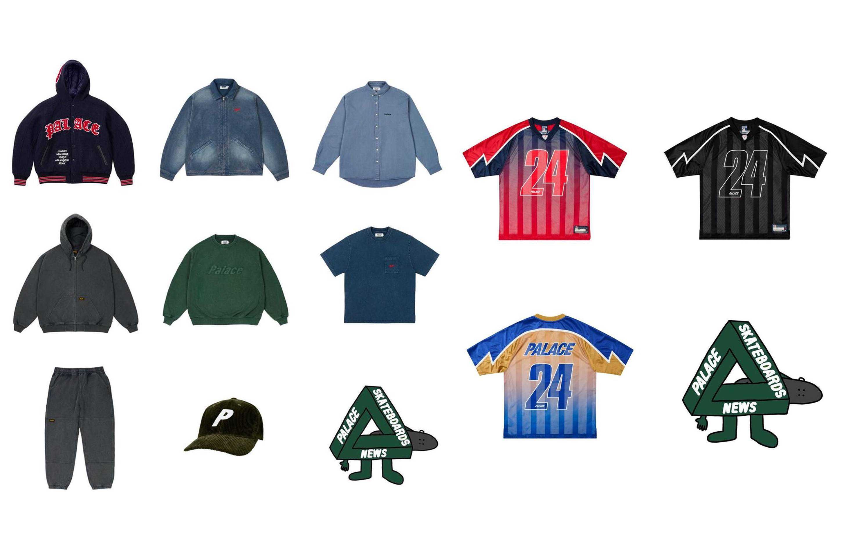 8/31発売|Palace Skateboards "Autumn 24" Week4|抽選/販売/定価情報