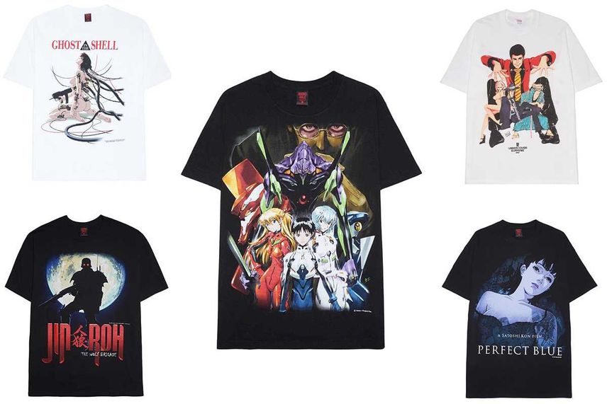 攻殻機動隊、ルパン三世、エヴァンゲリオン…人気ブランド×アニメの「コラボTシャツ」16選
