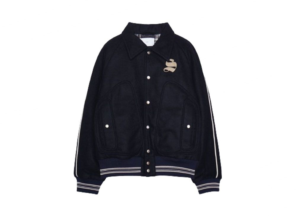 SUGARHILL MELTON STADIUM JACKET 23AW