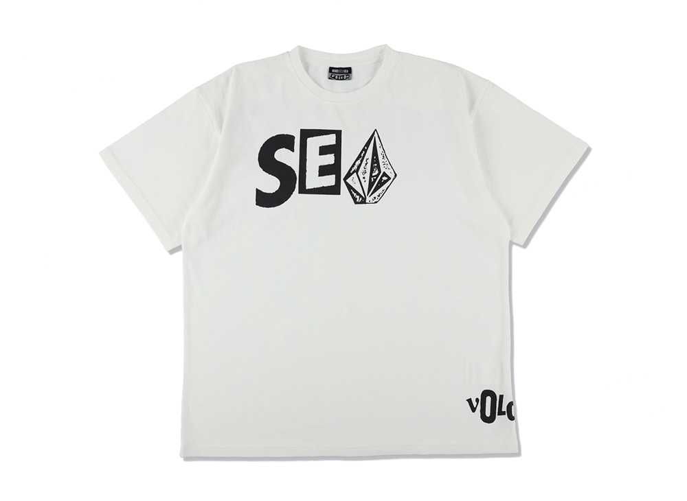 WIND AND SEA x VOLCOM Collaboration S/S Tee (Sea Stone)  