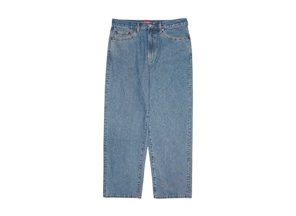 supreme 24fw baggy jean Washed Indigo 30