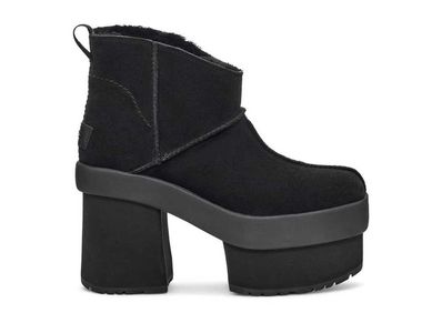 Ray BEAMS Exclusive UGG Women's New Heights Platform Mini "Black"