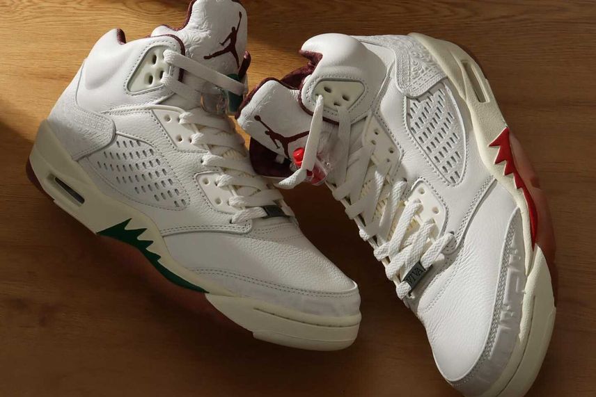 スニーカー Nike Air Jordan 5 21cm Nike Air Jordan 5 Retro El Grito