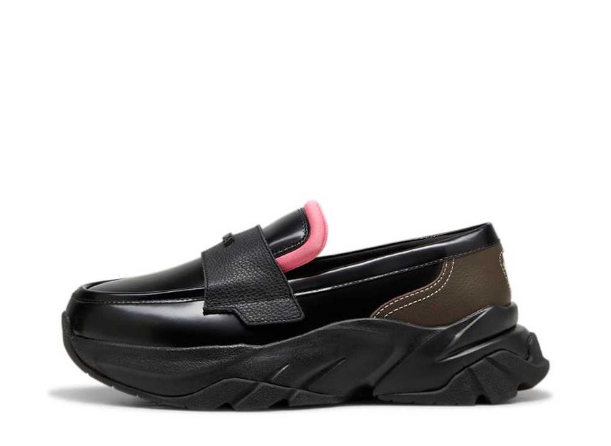 Puma Women s Loafer INT Puma Black Strawberry Burst 398522 01 SNKRDUNK