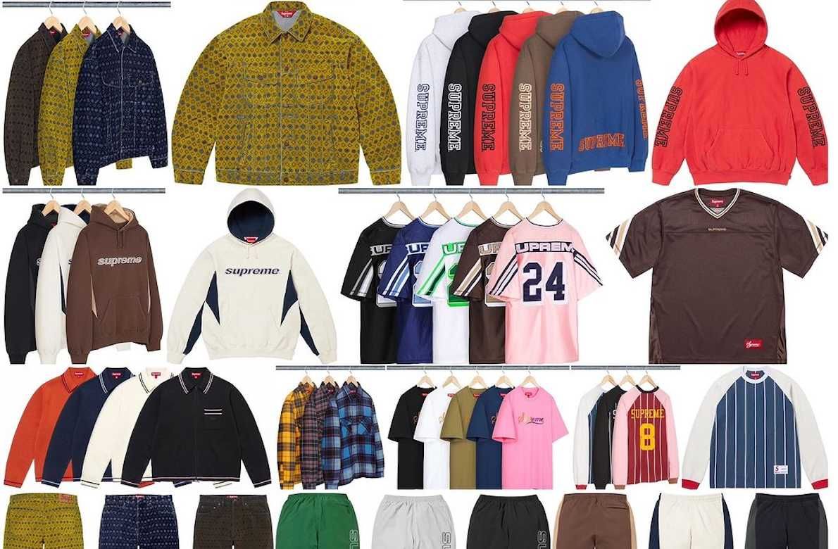 9/21発売|Supreme 24FW Week5|抽選/販売/定価情報