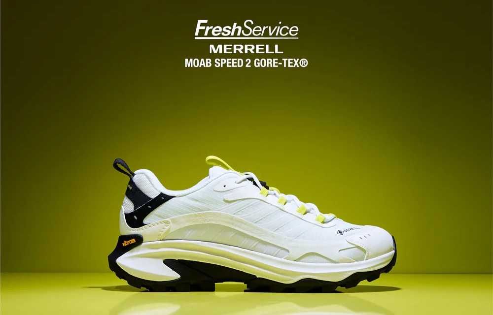 9/21発売|MERRELL × FreshService Moab Speed 2 GORE-TEX "White"|抽選/販売/定価情報