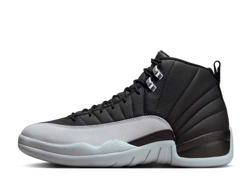 Nike Air Jordan 12 Retro Barons Black and Wolf Grey