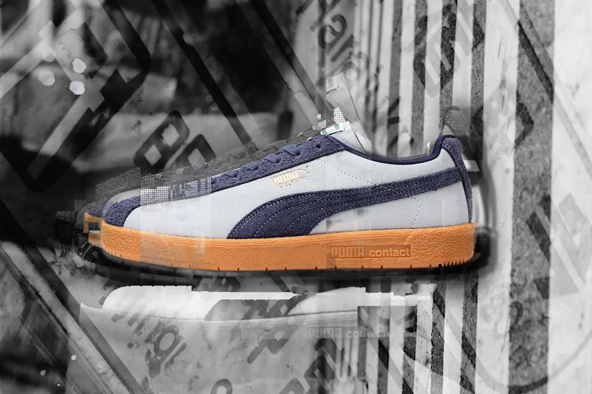 9/21発売|KICKS LAB. Exclusive Puma Delphin Block "Frosted Dew/Club Navy/Gum"|抽選/販売/定価情報