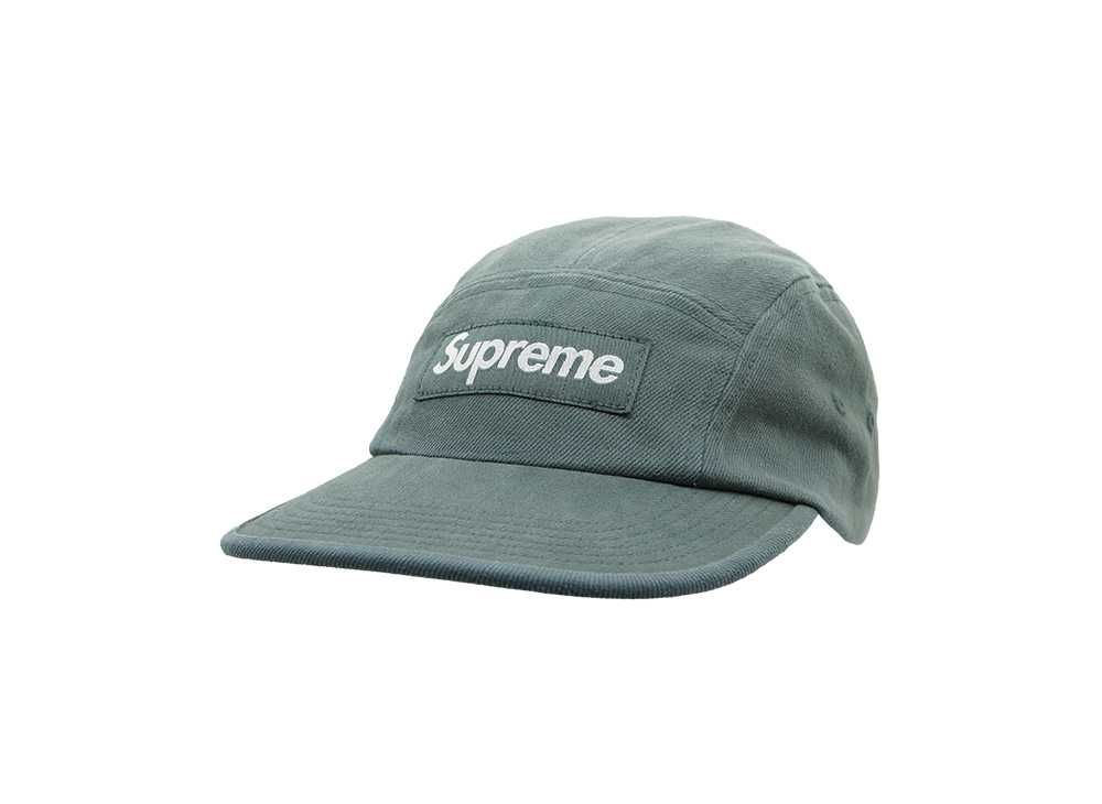 Supreme グリーン キャップ 24fw 24FW】Supreme Denim Camp Cap Dark Olive