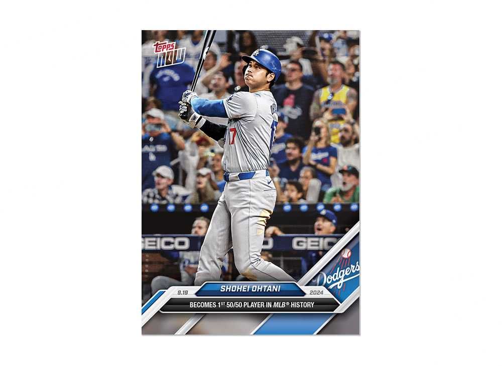 PSA10】大谷翔平先発登板Topps now カードNO1