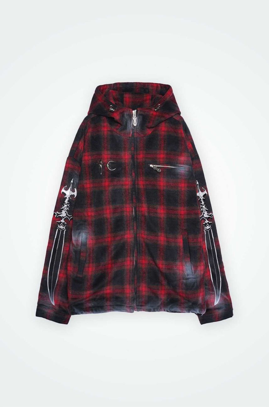 THUG CLUB Arab Sword Flannel Zip-up THUG CLUB Arab Sword Flannel Zip-up