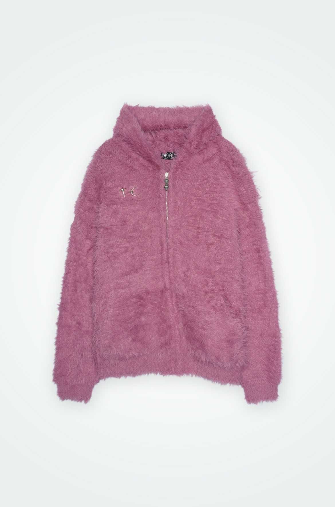 サグクラブ パック ファー ジップアップ フーディー 