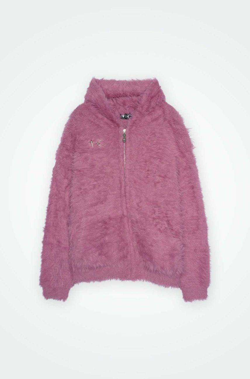 THUG CLUB Pack Fur Zip-up Hoodie THUG CLUB Pack Fur Zip-up Hoodie