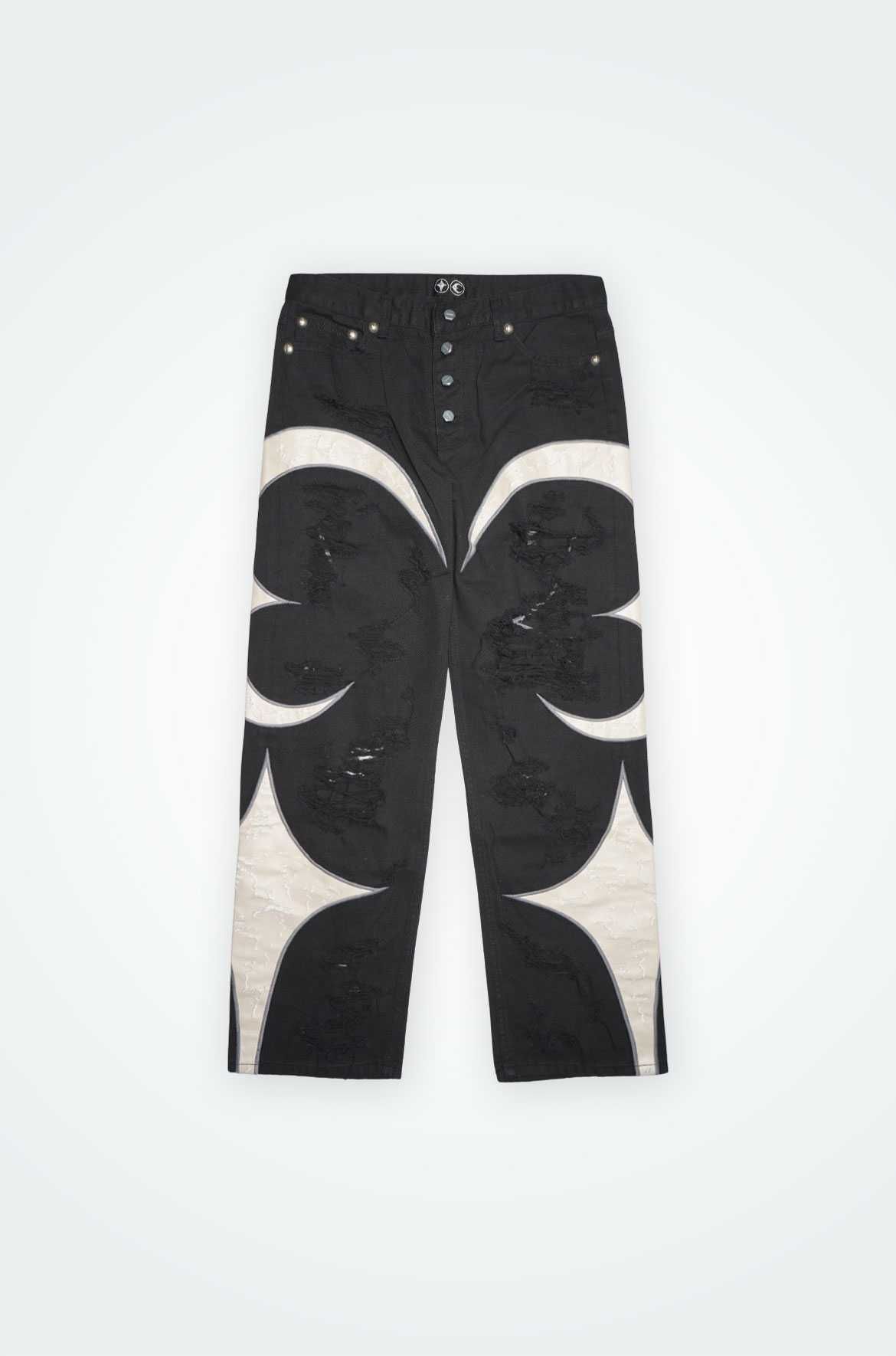THUG CLUB TC Leather Washing Denim Pants (War Ver.) 