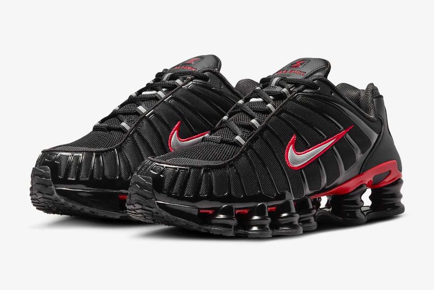 NIKE shox tl ブラック レッド Nike Shox TL