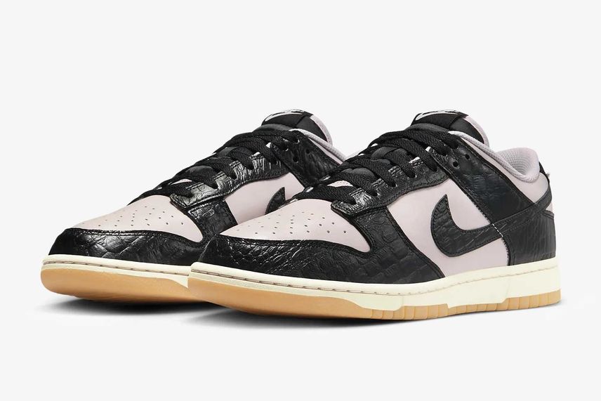 10/1発売|Nike Women's Dunk Low "Pink/Black Croc"|抽選/販売/定価情報