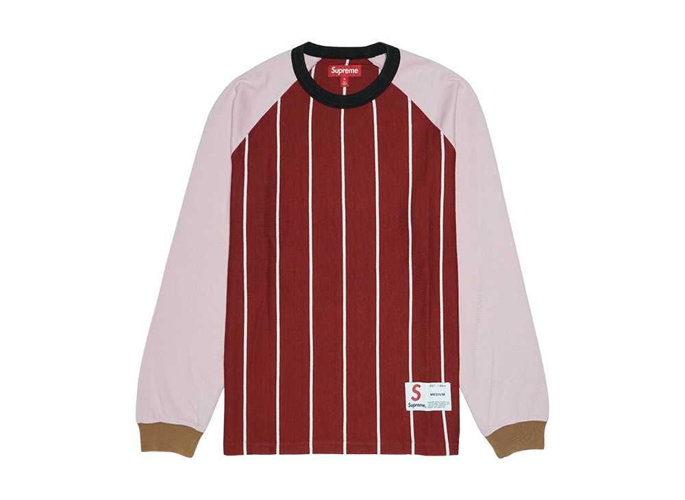 Supreme Stripe Raglan L/S Top 