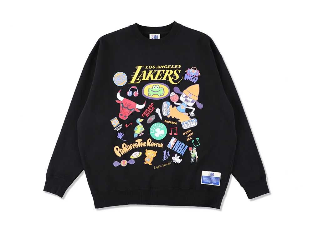 WIND AND SEA x NBA CHAMPIONS x PARAPPA THE RAPPER Sweat 