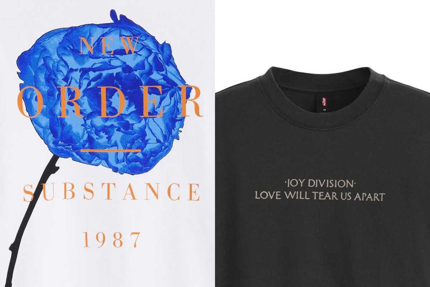 10/4・10/5発売|Levi's® Band Tee collection 第2弾 "Joy Division / New Order"|抽選/販売/定価情報