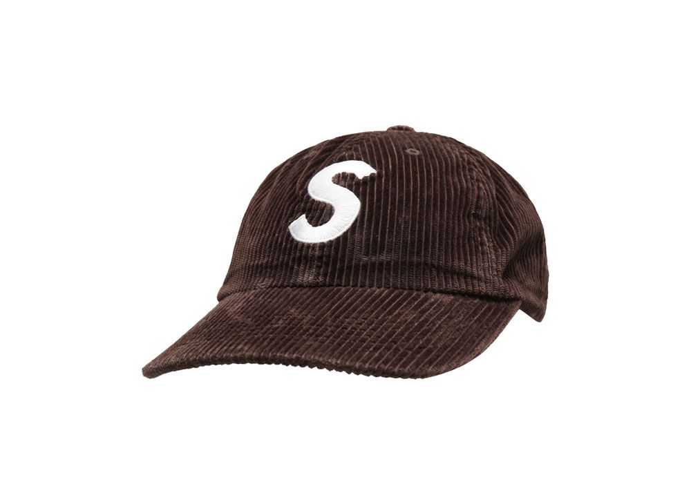 Supreme Corduroy S Logo 6-Panel 