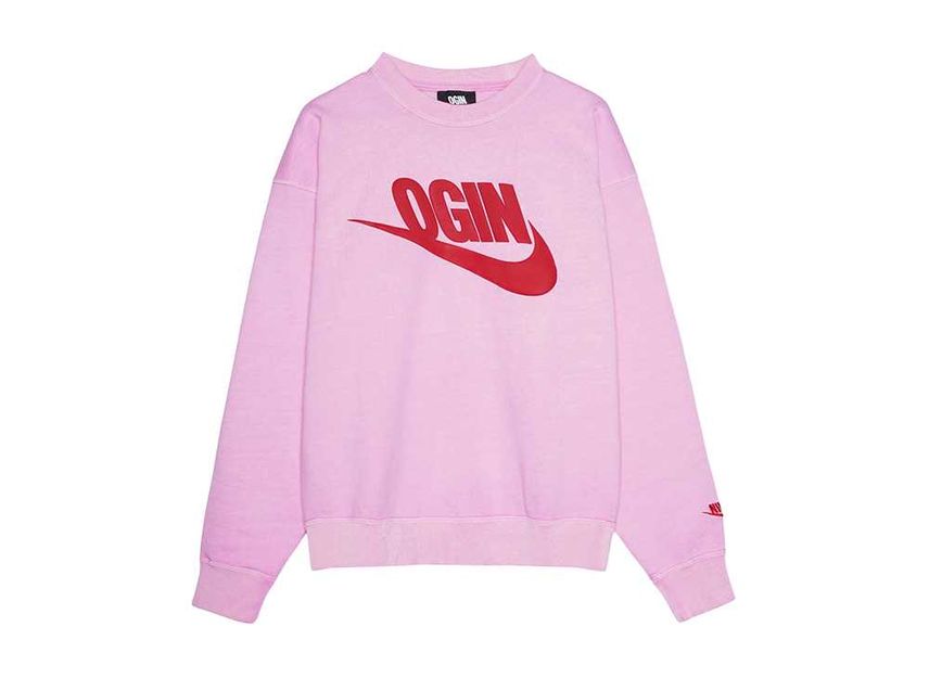 NIGO x Nike AS NRG Crew Fleece OGIN Pink NIGO x Nike AS NRG Crew Fleece OGIN Pink
