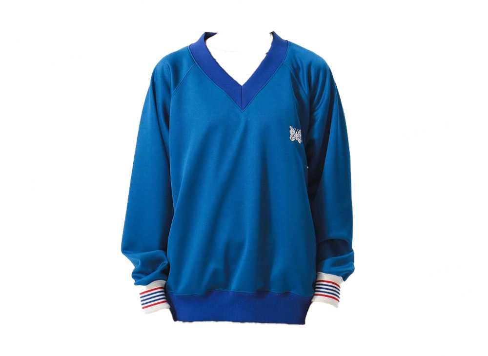 BEAMSBOY 別注NEEDLES／Track V‐neck pullover BEAMS BOY × NEEDLES 別注 “Track V-neck Pullover & Long Zip