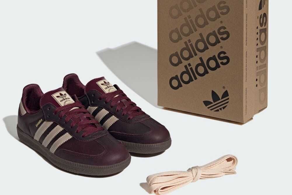 10/4発売|adidas Originals Samba OG "Maroon/Crystal Sand/Gold Metallic"|抽選/販売/定価情報