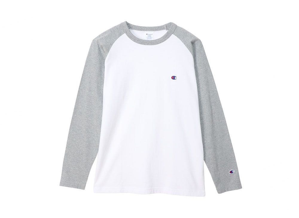 Champion Basic Raglan Long Sleeve T-shirt 