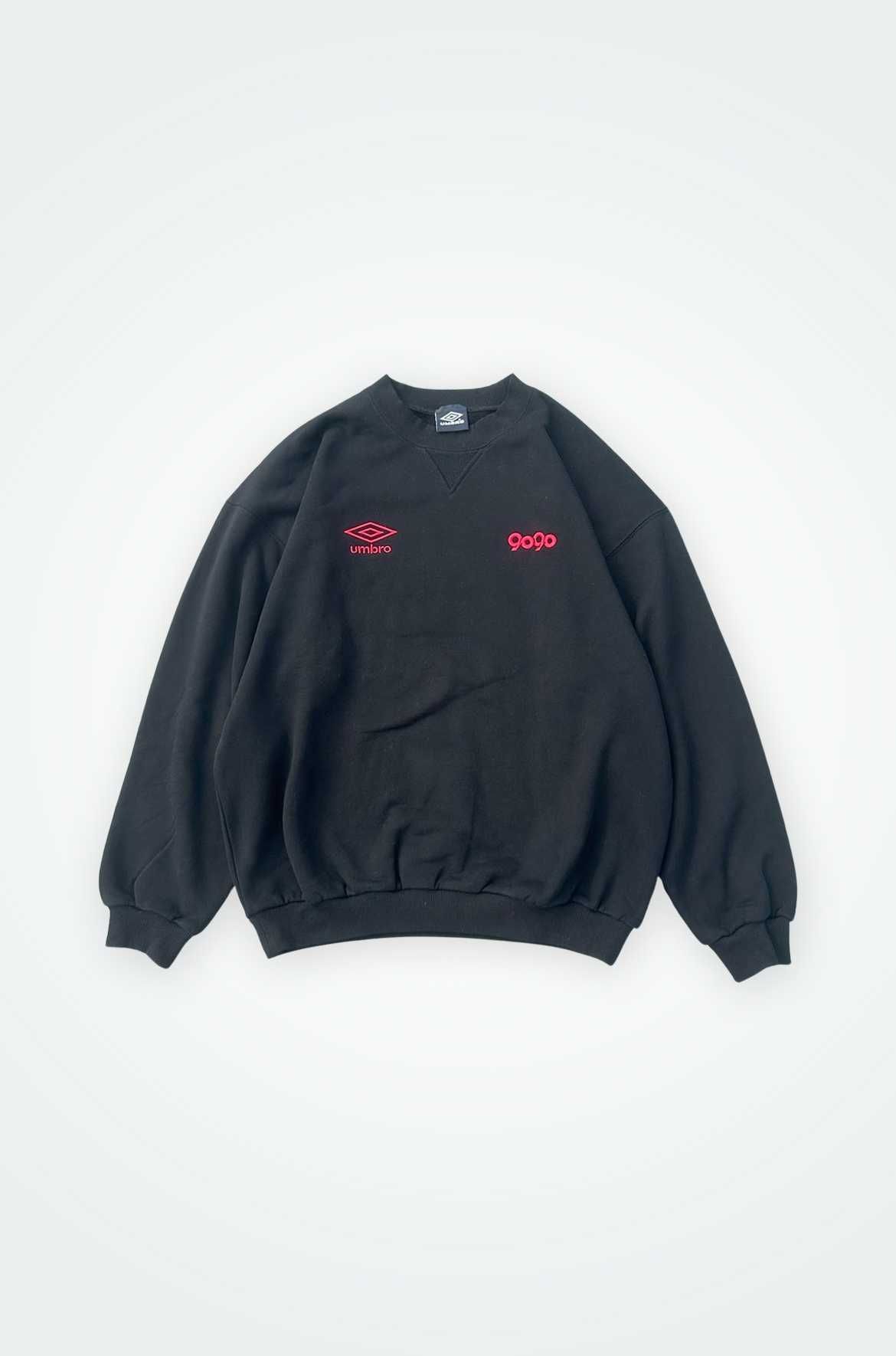 9090 x Umbro Two Logo Crewneck Sweat（umbro x 9090 Two Logo