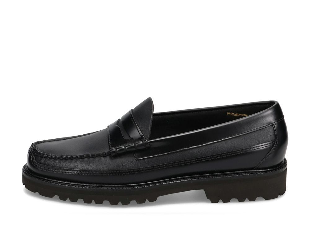 G.H.BASS 物足りな LARSON ラーソン ペニーローファー US6.5 黒×白 