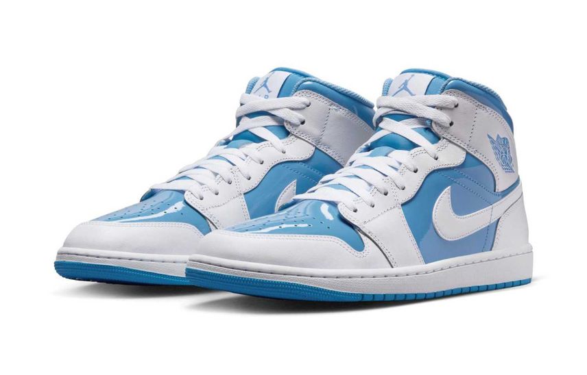 10/12発売|Nike Air Jordan 1 Mid "White/Legend Blue"|抽選/販売/定価情報