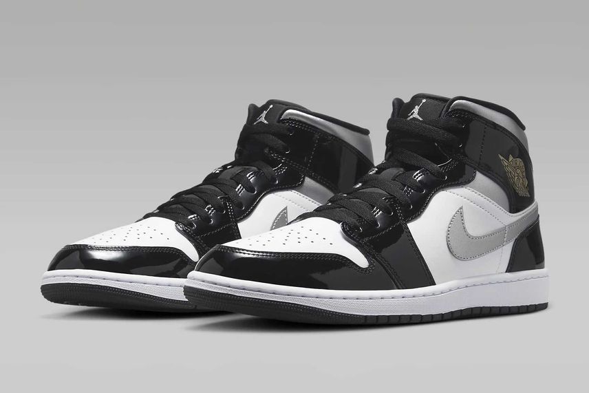 Nike Air Jordan 1 Mid ブラック/ミント JORDAN BRAND AIR JORDAN 1 Nike Air Jordan 1 Mid ブラック/ミント JORDAN BRAND AIR JORDAN 1