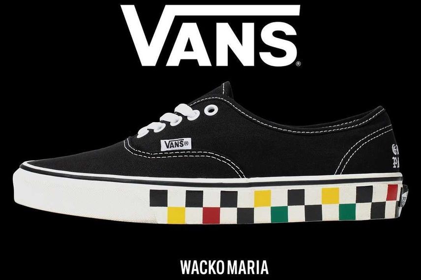 10/19発売|WACKO MARIA × Vans Authentic "Black"|抽選/販売/定価情報