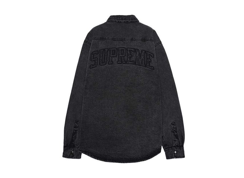 Supreme Faux Shearling Lined Work Shirt Supreme Faux Supreme Faux Shearling Lined Work Shirt Supreme Faux