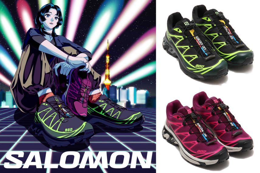 10/25発売|atmos Exclusive Salomon XT-6 "Neon Tokyo" 2colors|抽選/販売/定価情報