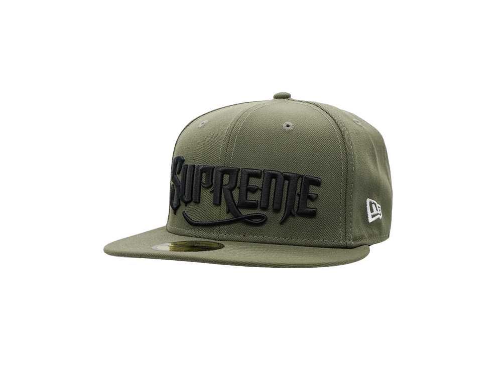 応援グッズ Supreme Mister Cartoon New Era Olive 1/4 Supreme Mister Cartoon New Era 