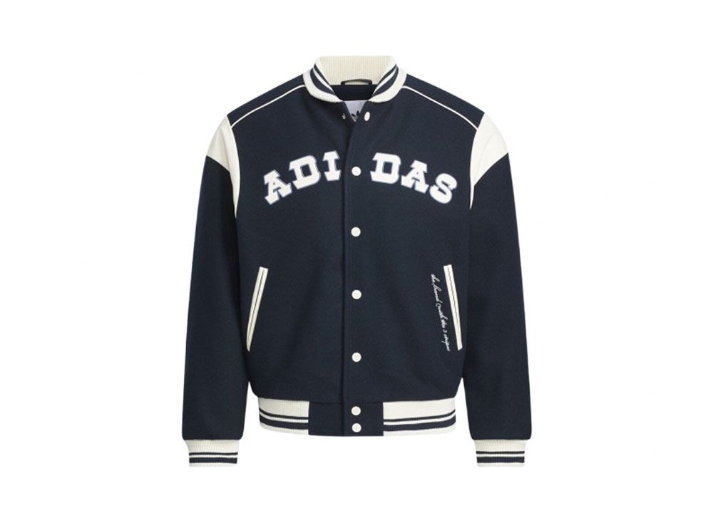 ADIDAS VRCT BOMBER W ネイビー/ホワイト ADIDAS VRCT BOMBER W ネイビー/ホワイト