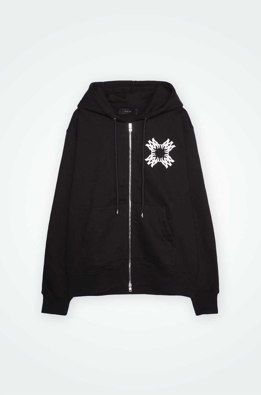 AMIRI MA QUAD ZIP UP HOODIE