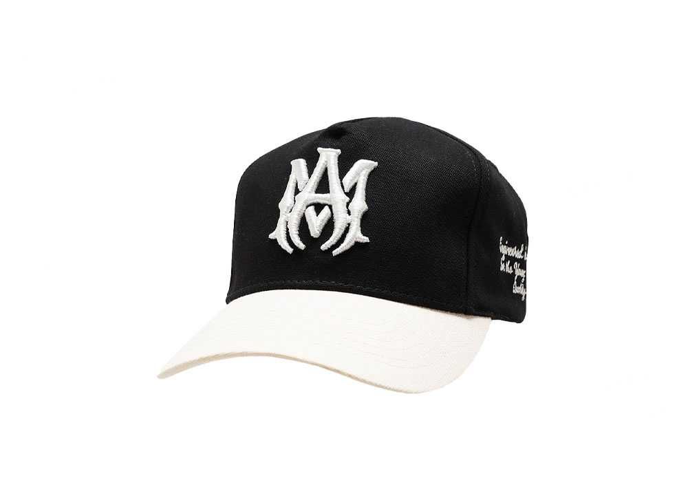 【レア】AMIRI MA TWO TONE CANVAS HAT CAP アミリ 0400022017769_EVERGREEN?wid=